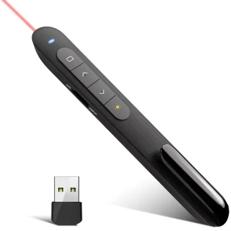 Presentation Remote Laser - Presenter Nirkabel Laser Merah Pena Pengganti