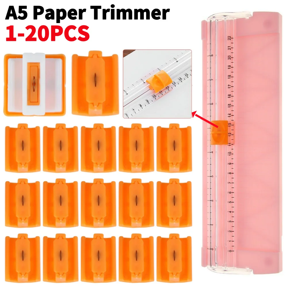 Paper Cutting Guillotine - 1-20 Buah Pemotong Pisau Pengganti Guillotine