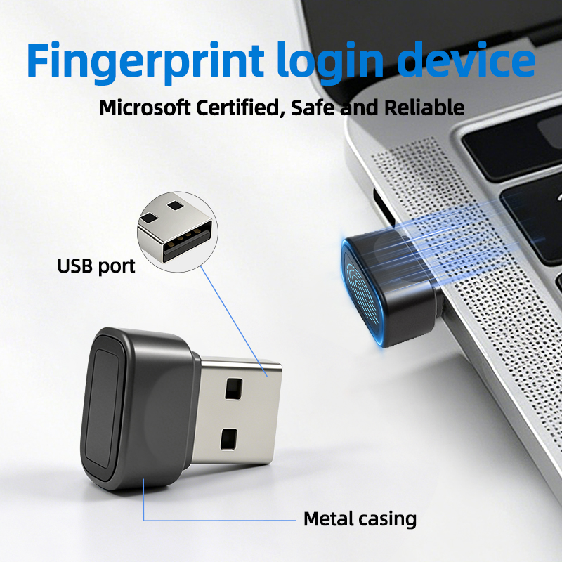 Pc Security Lock - Pemindai USB Pembaca Sidik Jari Biometrik