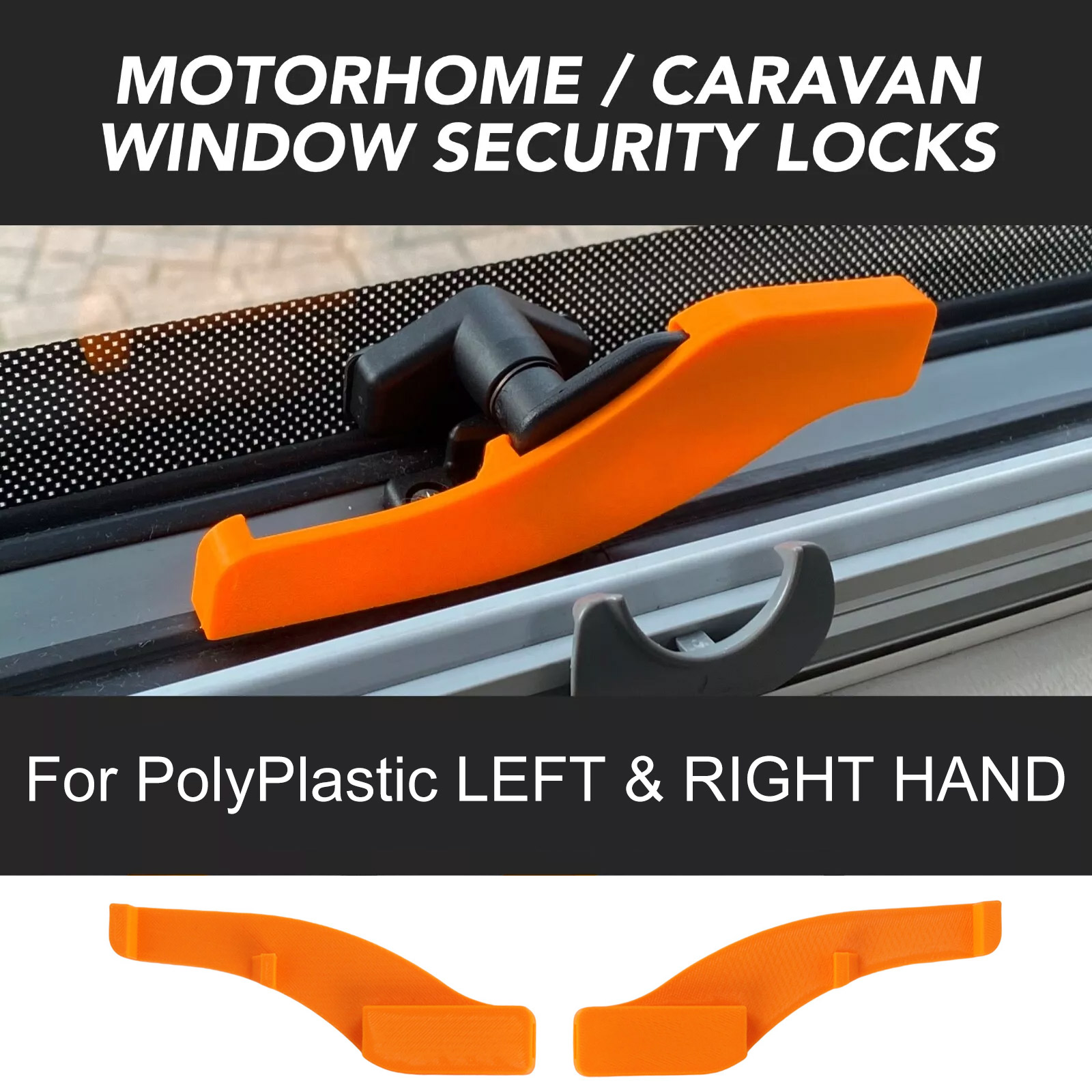 Pc Security Lock - 1Set Tangkapan Kunci Keamanan Poliplastik Jendela