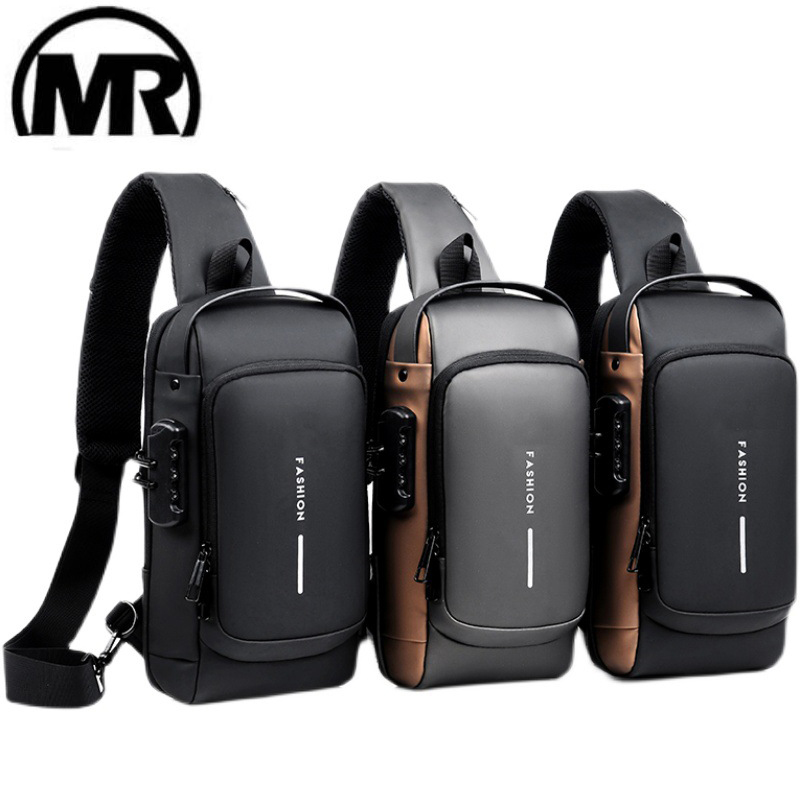 Pc Security Lock - Tas selempang kunci kata sandi pria,