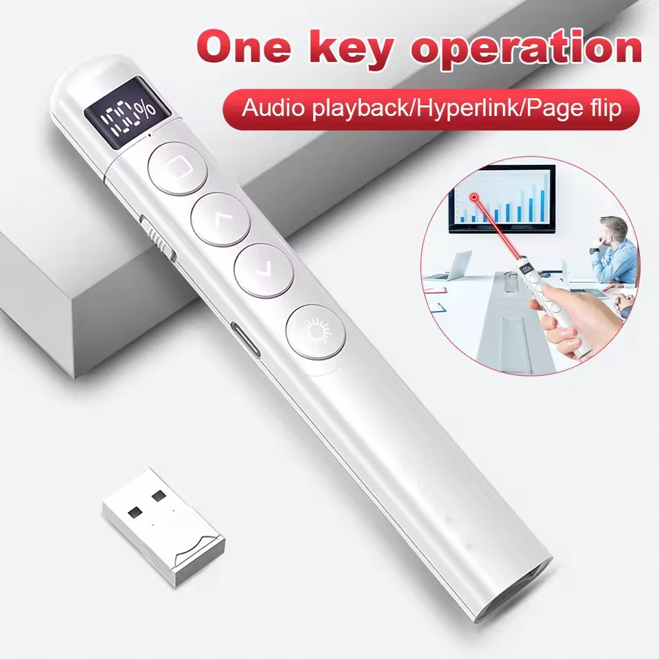 Presentation Remote Laser - Pena Proyektor Nirkabel Baru dengan Remote