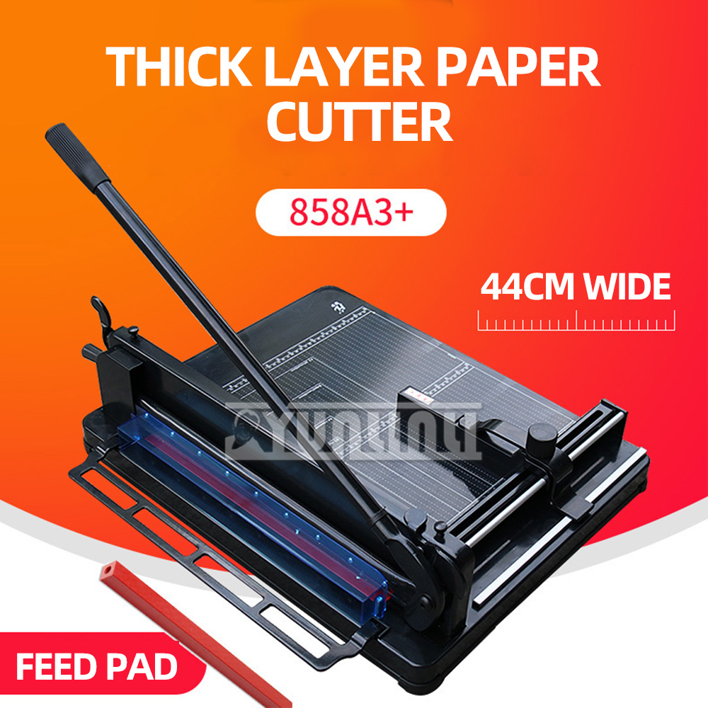 Mesin Pemotong Kertas Manual 8 - Paper Cutting Guillotine ulasan dan harga