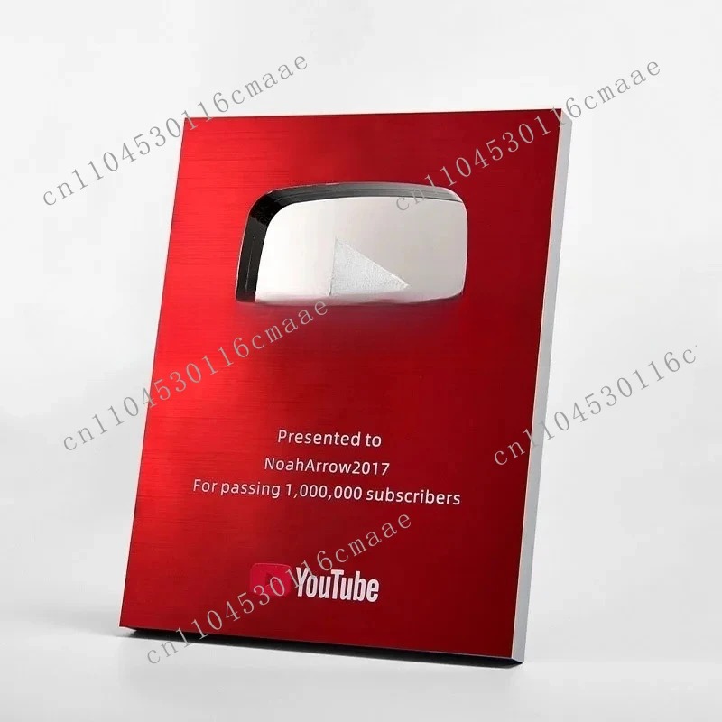 Plakat Penghargaan 100K Subskr - Office Youtuber ulasan dan harga