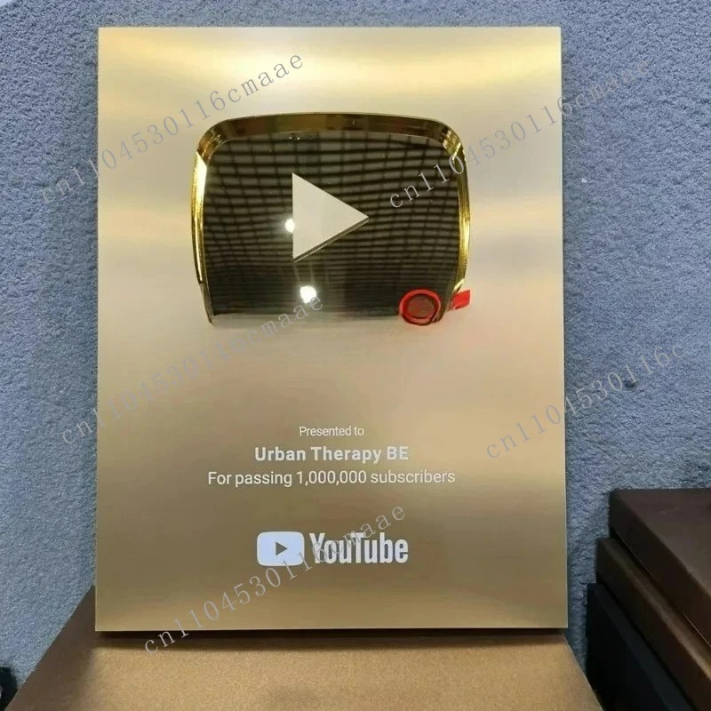 Plakat Penghargaan 100K Subskr - Office Youtuber ulasan dan harga