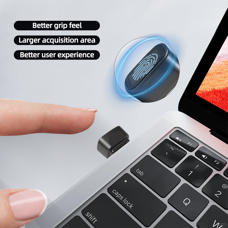 Pemindai USB Pembaca Sidik Jar - Pc Security Lock ulasan dan harga