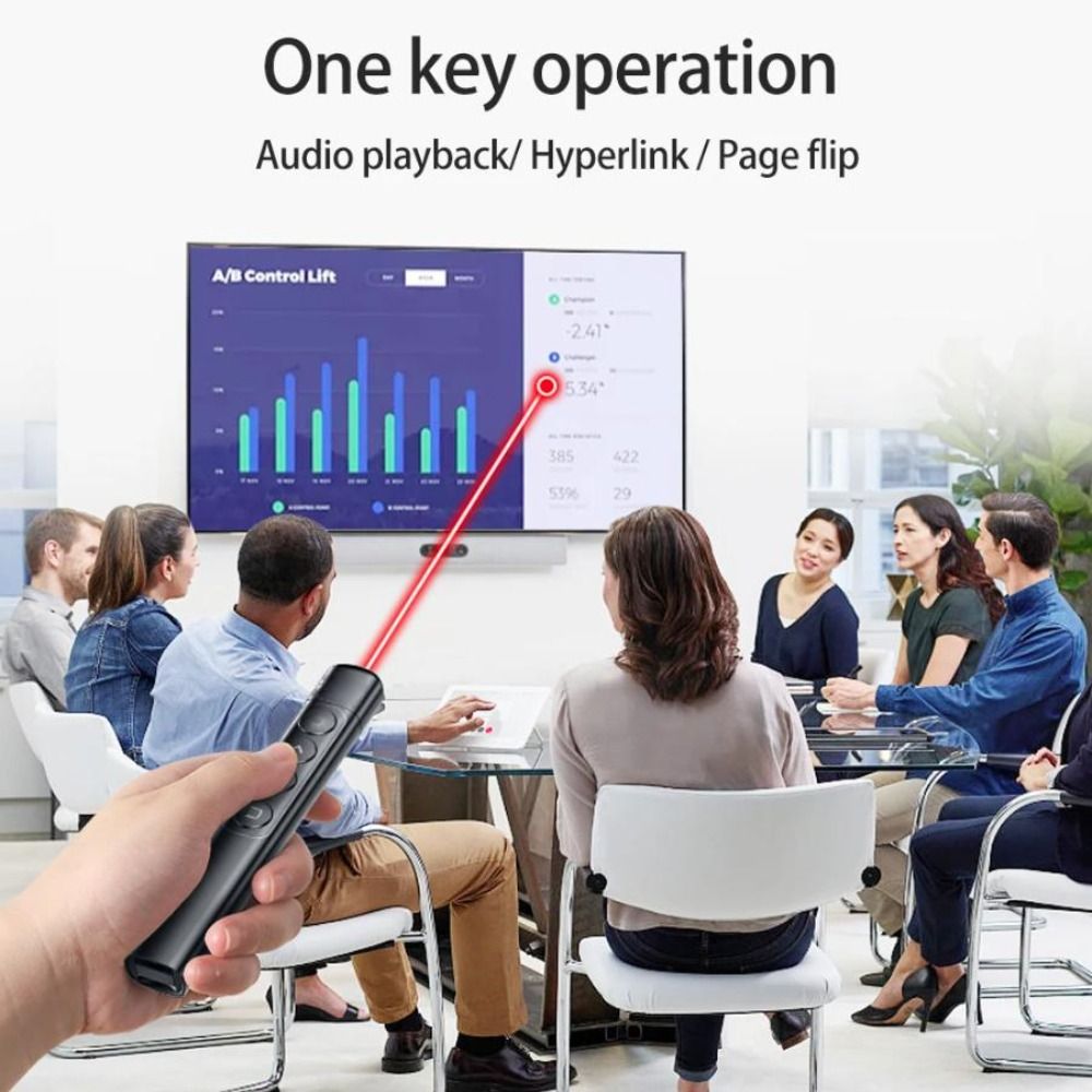 Clicker Presentasi Nirkabel 2. - Presentation Remote Laser ulasan dan harga