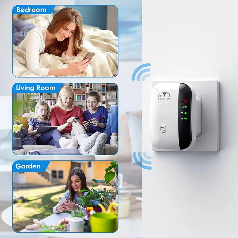 Penguat Sinyal WiFi 300Mbps &  - Wifi Range Extender ulasan dan harga