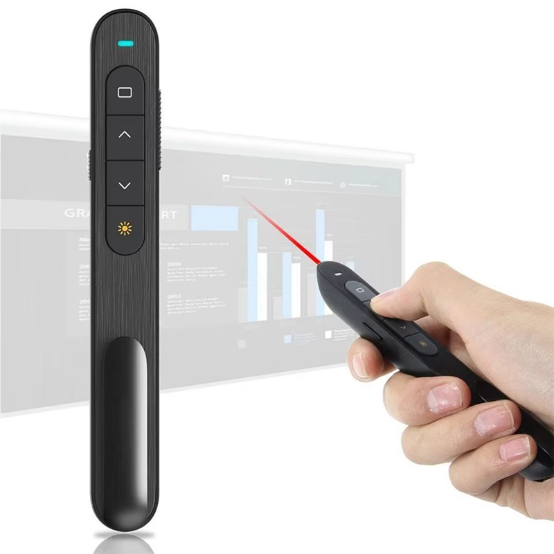 Pena Presentasi Nirkabel 2.4G  - Presentation Remote Laser ulasan dan harga