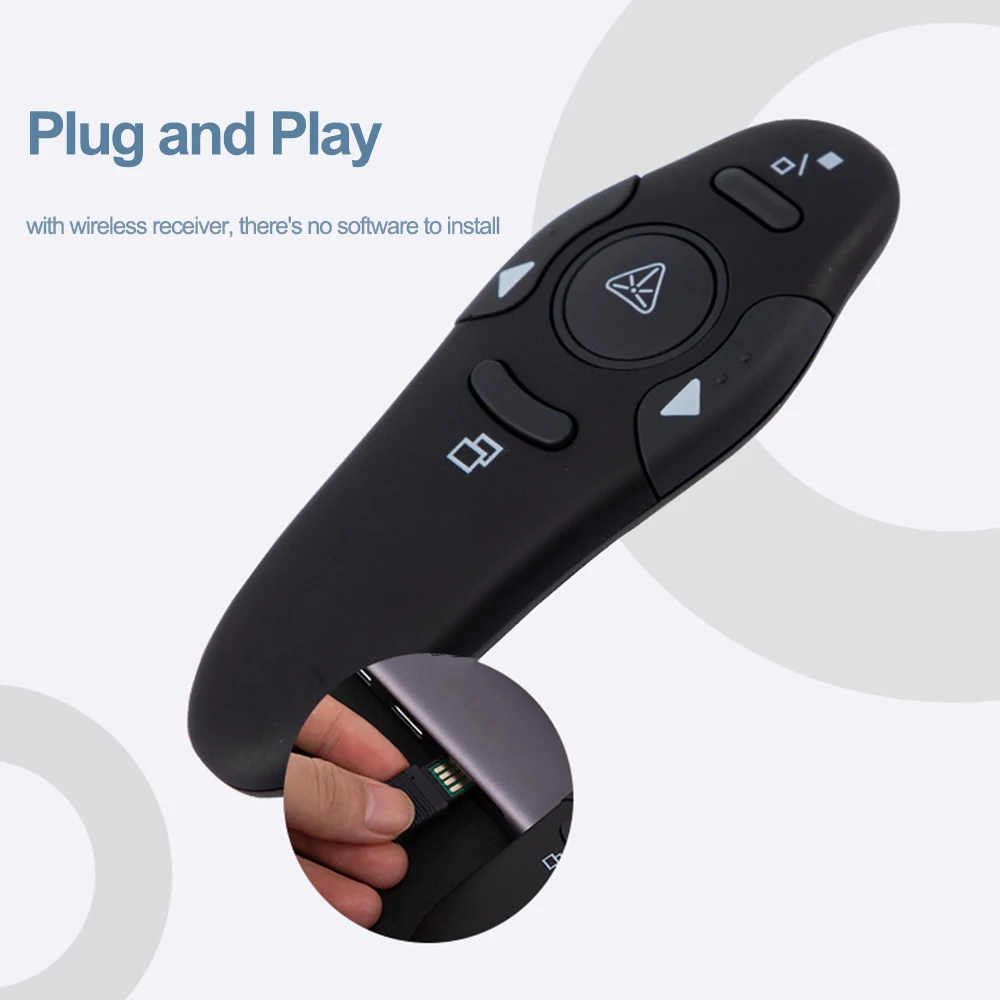 Remote Kontrol Nirkabel Presen - Presentation Remote Laser ulasan dan harga