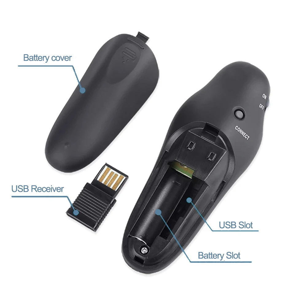 Remote Kontrol Nirkabel Presen - Presentation Remote Laser ulasan dan harga